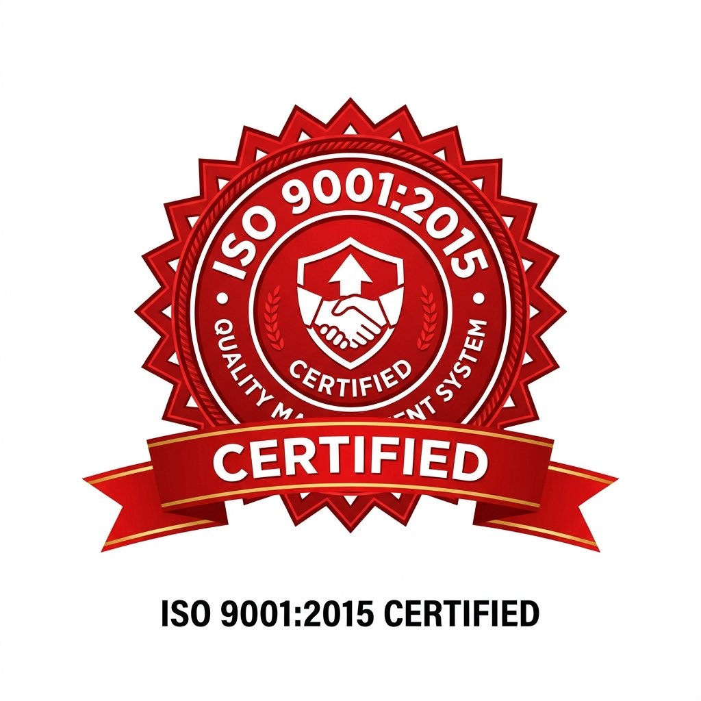 ISO 9001:2015 Certified Starburst Seal