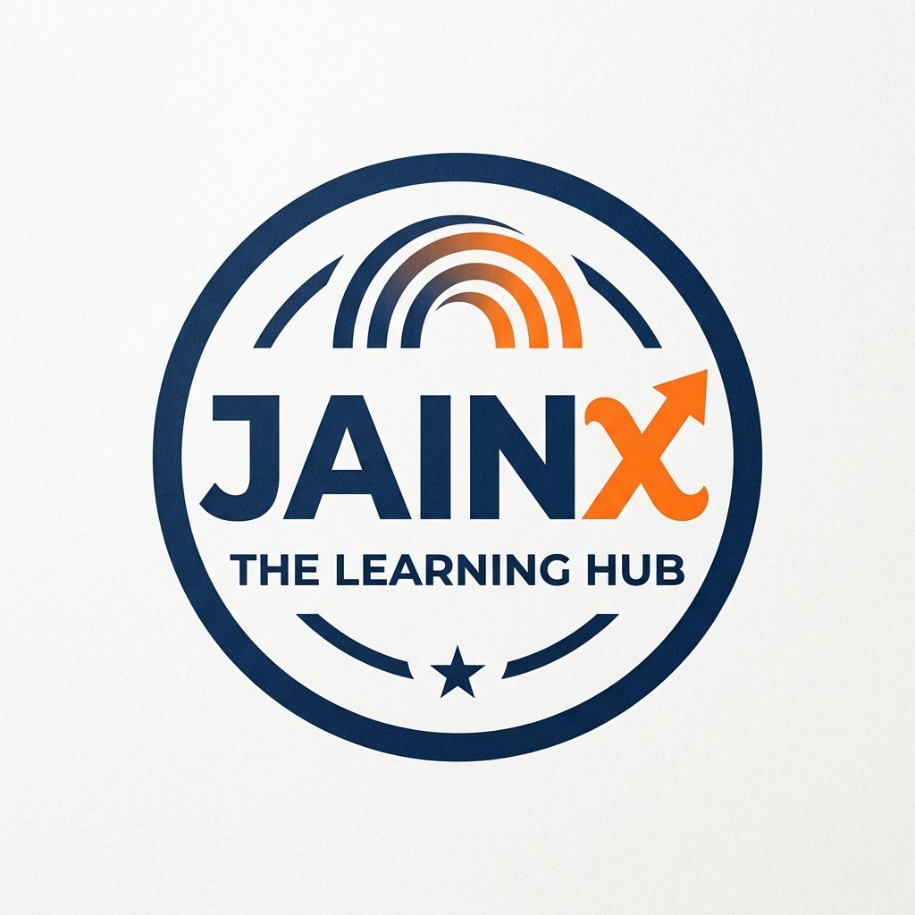 JAINx The Learning Hub Logo